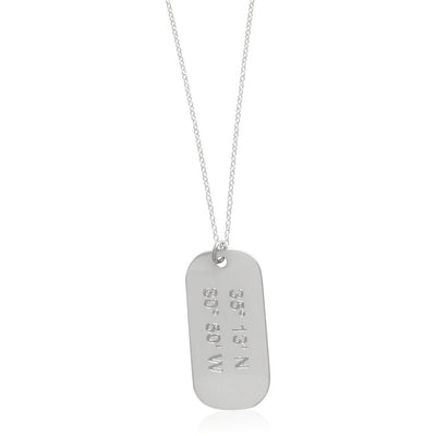 CLN-04 | Lat & Lo™ Mini Dog Tag