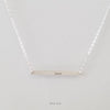 "love" Morse Code Necklace