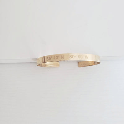 CLB-01 | Lat & Lo™ Cuff Bracelet