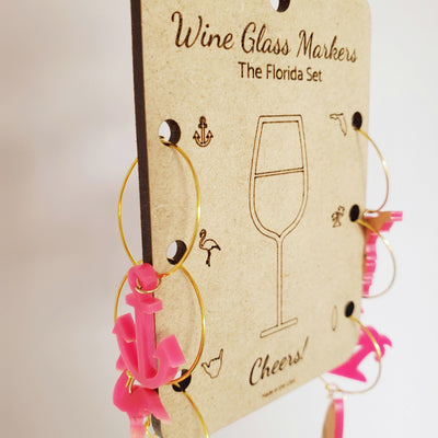 Wine Charms | Florida Set