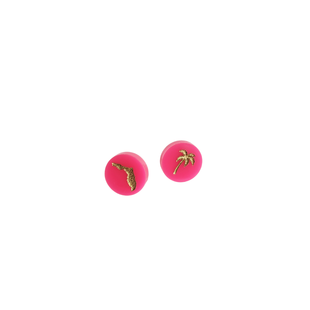 Acrylic Florida Studs