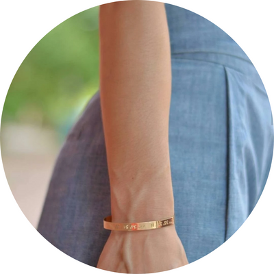 CLB-01 | Lat & Lo™ Cuff Bracelet