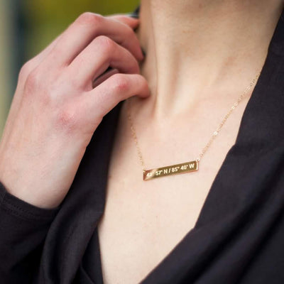 Lat & Lo™ Bar Necklace (Classic Best Seller) - Lat & Lo™ - 5