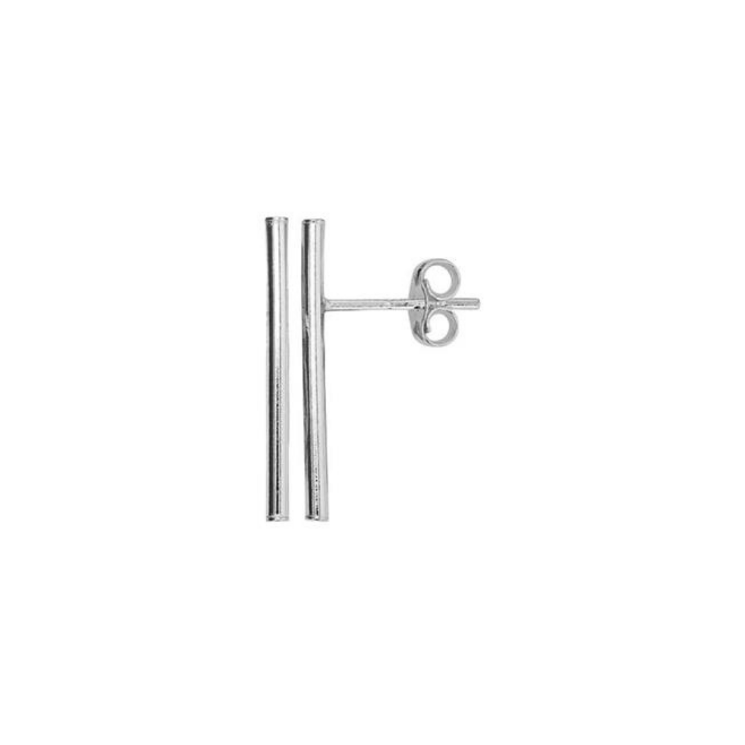 E-01 | Sterling Silver Bar Earrings